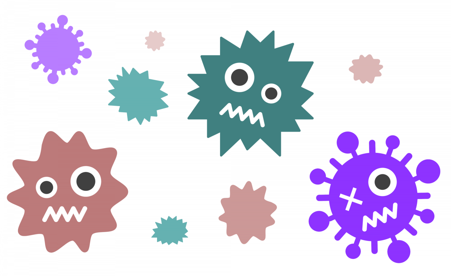 ウイルスのイラスト