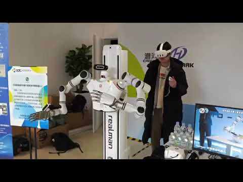 人形双腕昇降ロボット『RMC-AIDAL』①（REALMAN ROBOTICS株式会社）