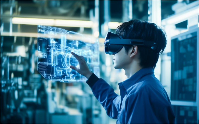 産業用VRとは？製造業での活用事例や導入メリット、手順を解説