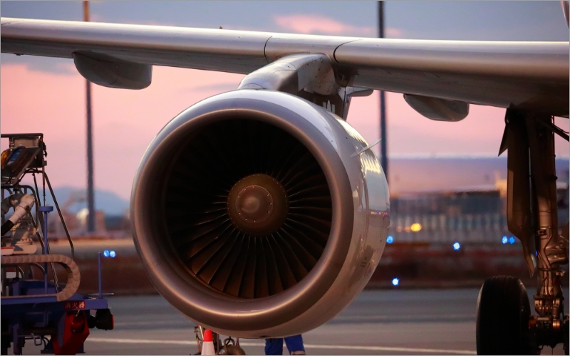 航空機のエンジンのタービンブレード