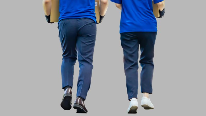 過酷な歩行距離の蓄積