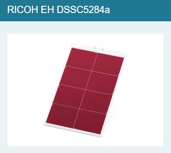 固体型色素増感太陽電池『RICOH EH DSSCシリーズ』