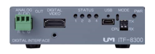 デジタルインターフェイス受信機『ITF-8300 RX』