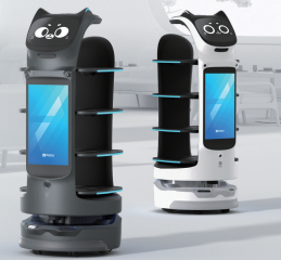 プレミアム配送＆広告ロボット『BellaBot Pro』