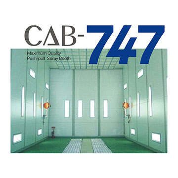 大型ワーク塗装ブース『CAB-747』（アンデックス株式会社）