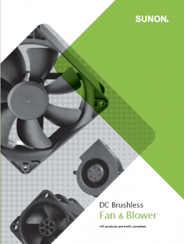 DC軸流ファン＆ブロアファンカタログ（Sunonwealth Electric Machine Industry Co., Ltd.）