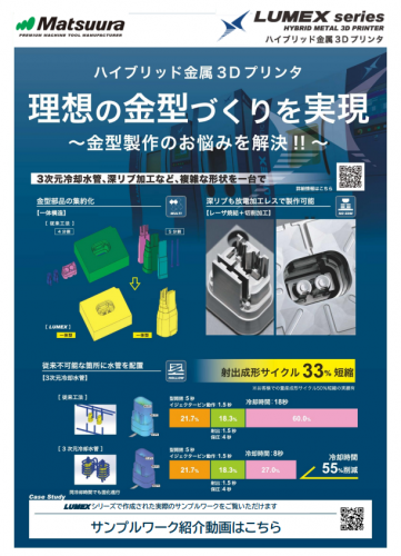 ハイブリッド金属3Dプリンタカタログ(株式会社松浦機械製作所)
