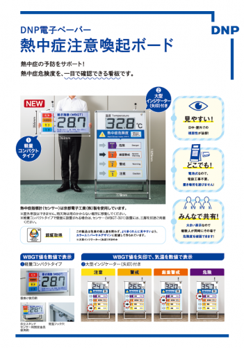 熱中症注意喚起ボード