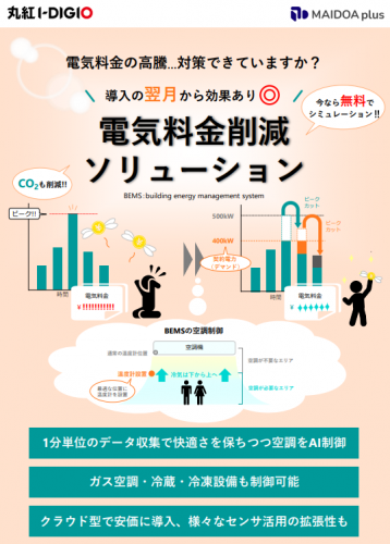 垂直統合型IoTサービス『MAIDOA　plus』カタログ（丸紅ネットワークソリューションズ株式会社）