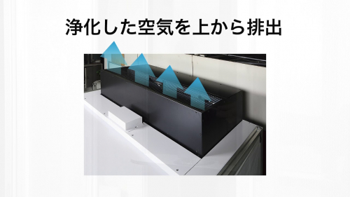 喫煙ブース『分煙脱臭ブース IKBJPシリーズ』（株式会社トルネックス）