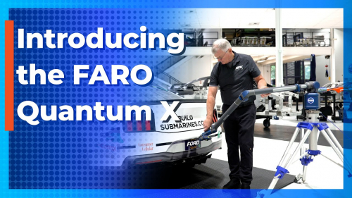 ポータブル3次元測定器『Quantum X FaroArm®シリーズ』（ファロージャパン株式会社）