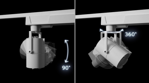 可動型LEDスポットライト『MOTOR DRIVEN』（オーデリック株式会社）