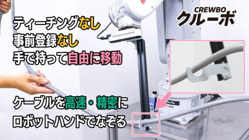 産業用ロボット制御ソフトウェア『クルーボ』（株式会社チトセロボティクス）