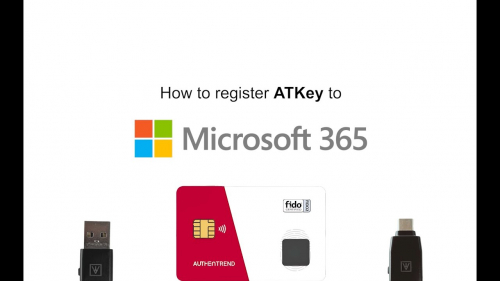 セキュリティキー『ATKey.Pro』(オーセントレンドテクノロジー株式会社)