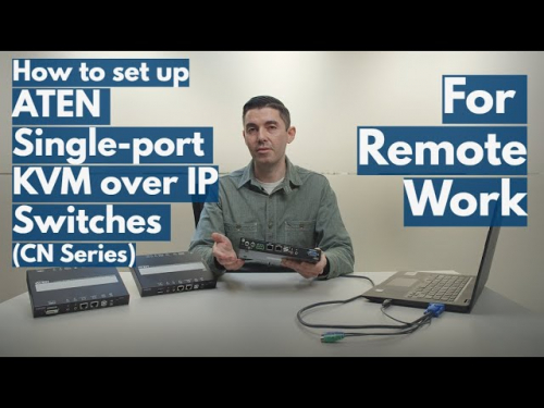 IP-KVMスイッチ『CN800』（ATENジャパン株式会社　）