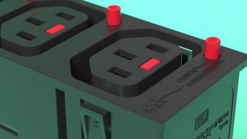 抜け防止ロック電源コンセントバー『LOCK PDU』(エイム電子株式会社)
