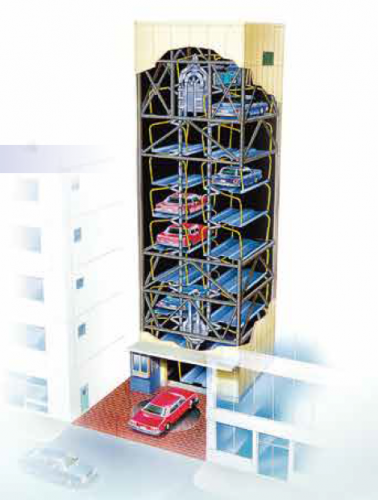垂直循環方式立体駐車場『タワーパーク』