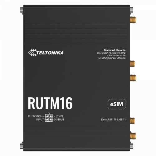 産業用モバイルルーター『RUTM16』