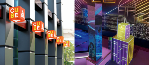 キューブ型LEDディスプレイ『CUBE VISION』