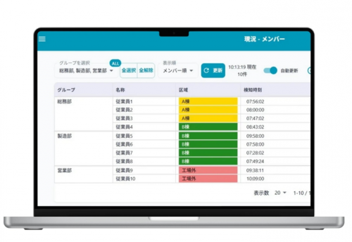 位置情報・動態管理システム『dokoja』