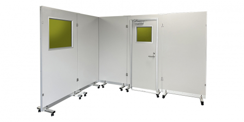 レーザ作業用不燃パーテーション『レーザセクションパネル』