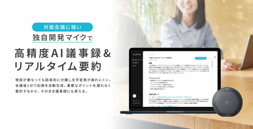 音声認識マイク『VUEVO』