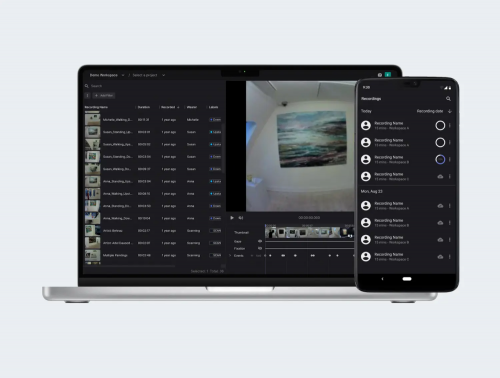 メガネ型アイトラッカー『NEON』（株式会社クレアクト）